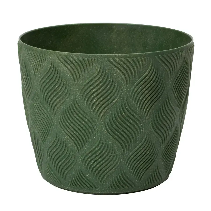 Puķu pods Flow Petit Eco 19cm, zaļš