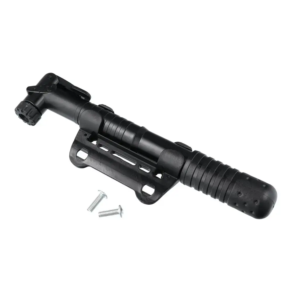Mini pump with mounting bracket for bike / scooter FSPMP-126 blue