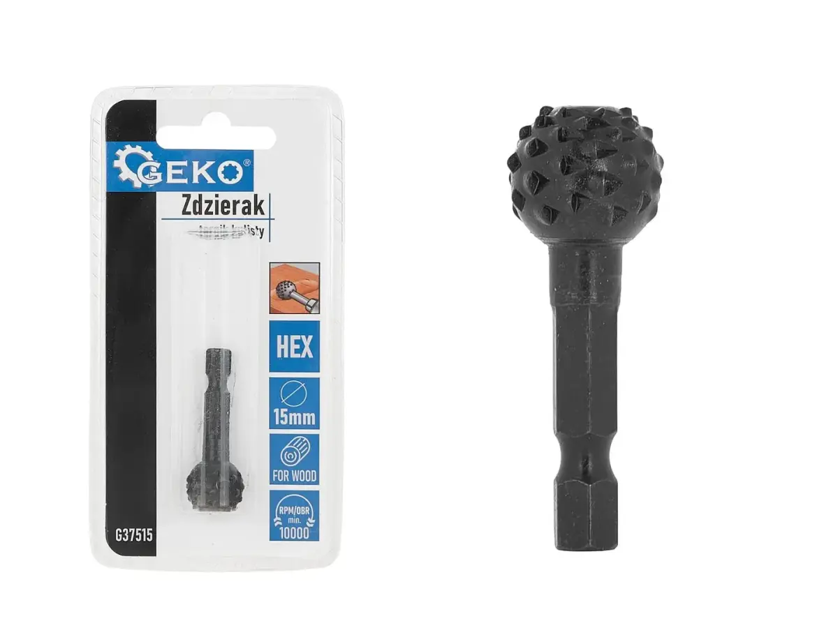 Sfēriska koka rīve 15mm HEX