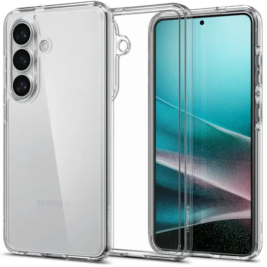 Spigen Ultra Hybrid phone case for Samsung Galaxy S26 (S942) transparent