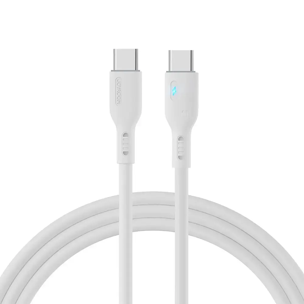 Joyroom S-CC100A13 USB C - USB C kabelis 100W 2m balts