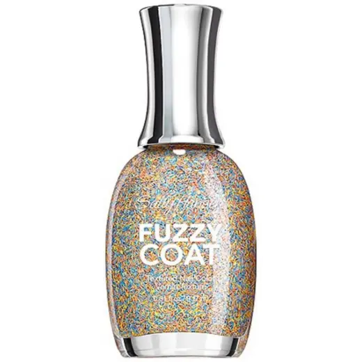 Sally Hansen, Fuzzy Coat, Benzyl Alcohol-free, Textured, Nail Polish, 200, All Yarned Up, 9.17 ml
