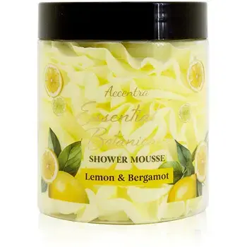 Accentra Lemon & Bergamot Shower Mousse - Sprchová pěna 160.0g