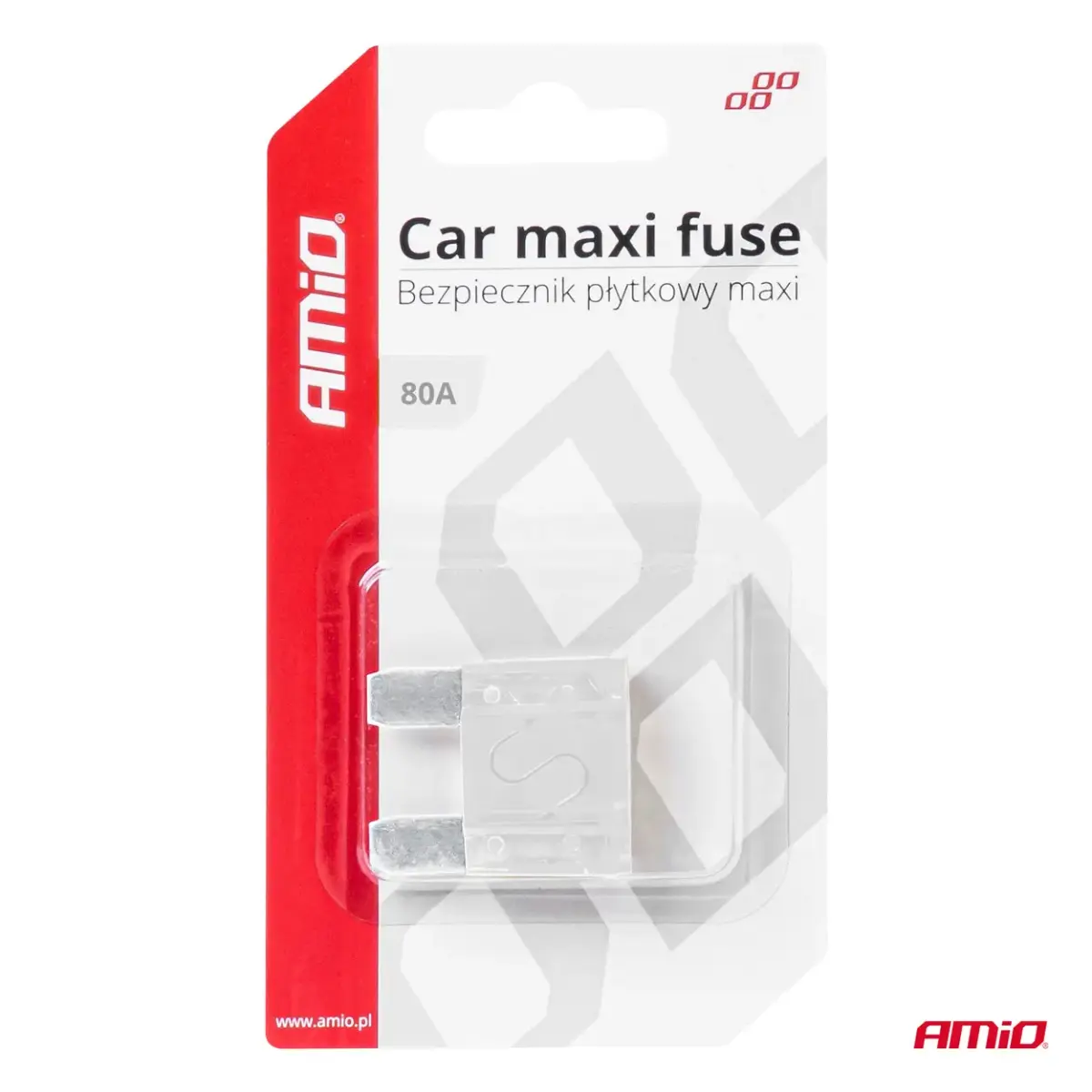 Car MAXI Fuse 80A AMIO-03386