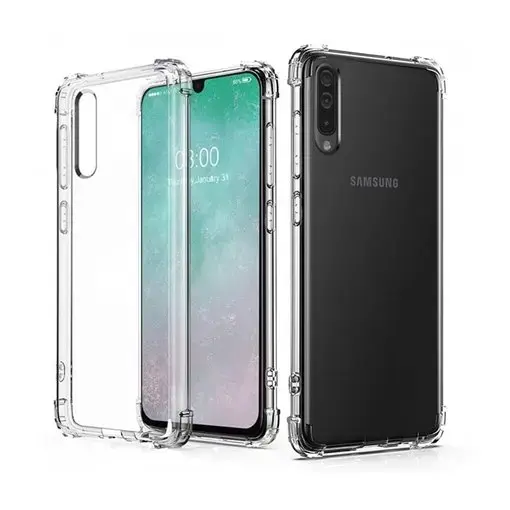 Fusion Anti Shock 0.5 mm Silikona Aizsargapvalks Priekš Samsung A515 Galaxy A51 Caurspīdīgs