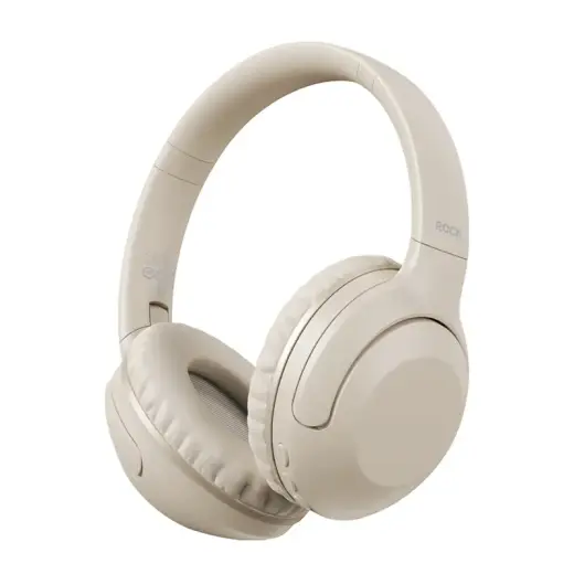 Rock Headphones O3 ANC bluetooth beige