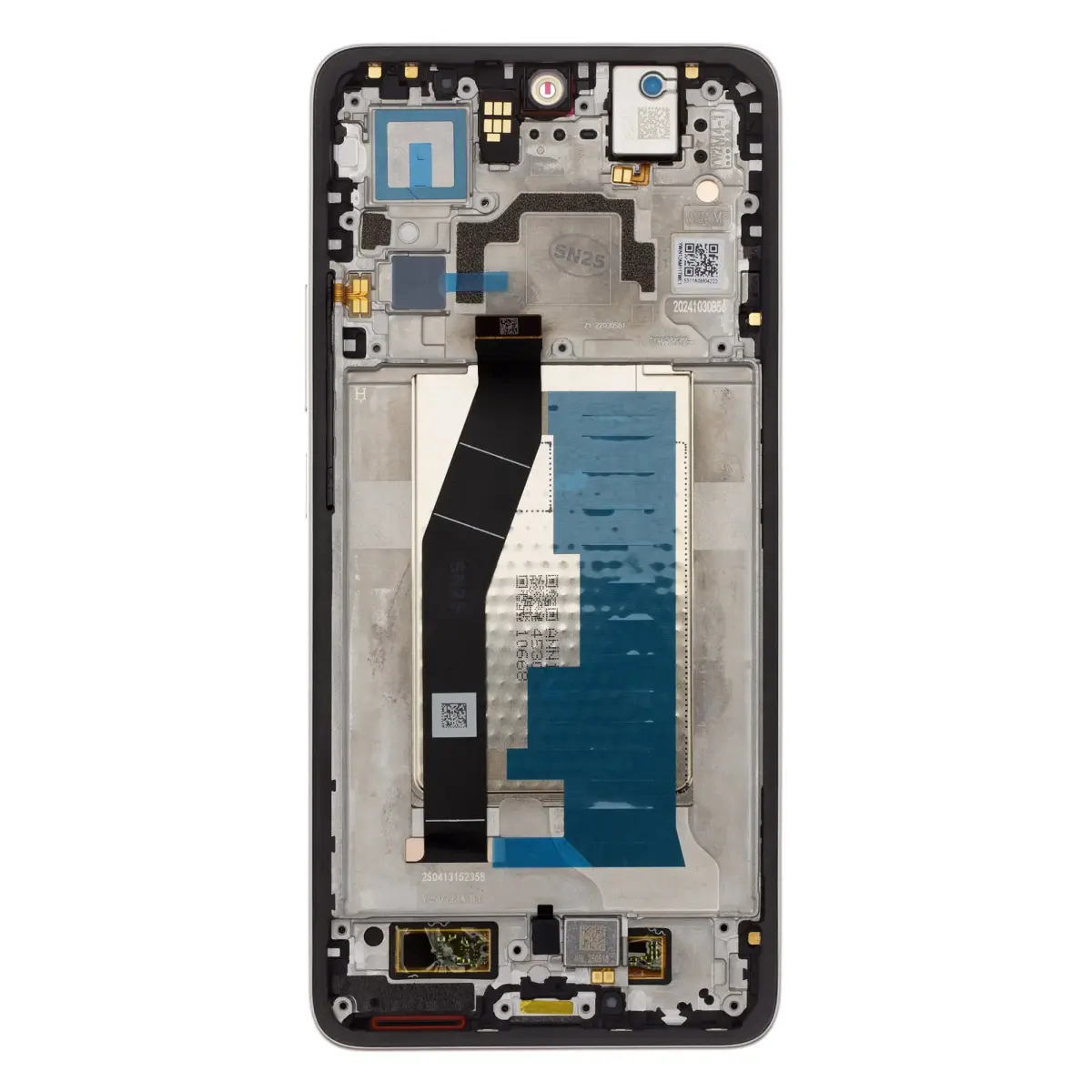 LCD Display + Touch Unit + Front Cover for Xiaomi 14T Titan Gray (Service Pack)