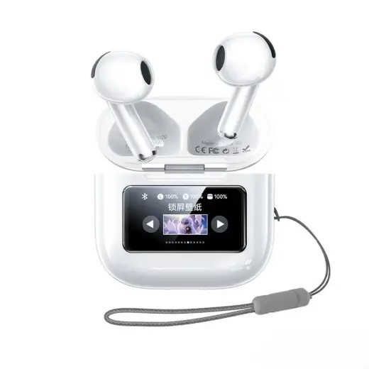 REMAX BLUETOOTH EARPHONES TWS W20 WHITE BT 5.4