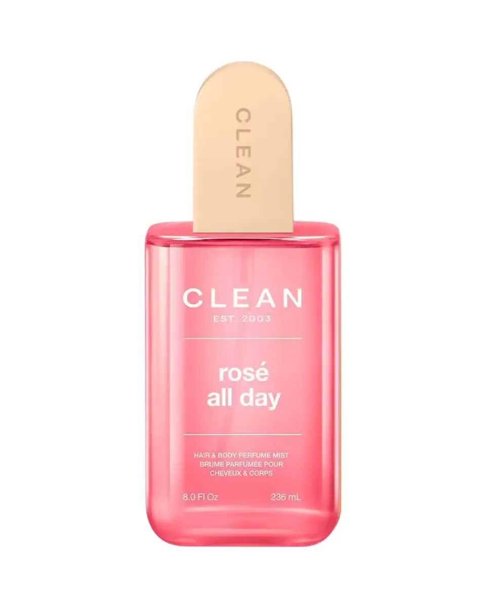 Clean, Rose All Day, Hair Scented Mist, For Women, 236 ml