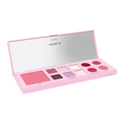 Pupart S Make-up Palette - 002 Pink by Pupa Milano for Women - 0.4 Oz Makeup