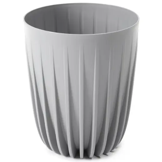 Puķu pods Mira 190x226mm 2.4L, pelēks