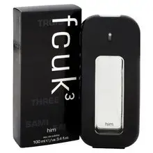 Fcuk Fcuk 3 Him toaletní voda pro muže 100 ml