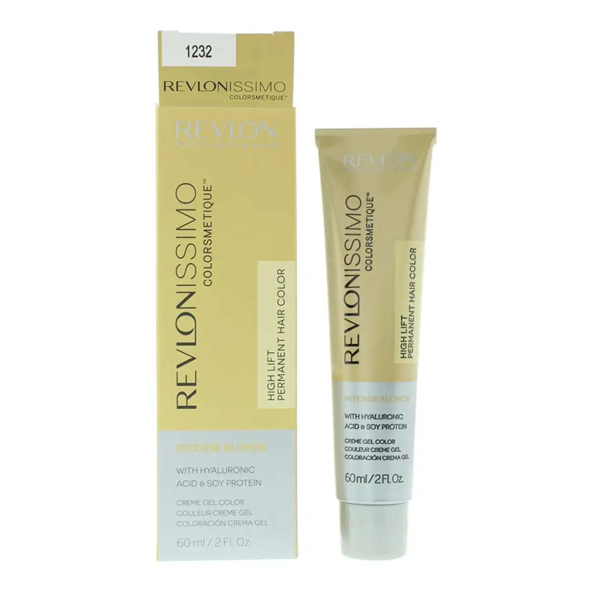 Revlon, Revlonissimo Colorsmetique, Permanent Hair Dye, 1232 Golden Pearl, 60 ml