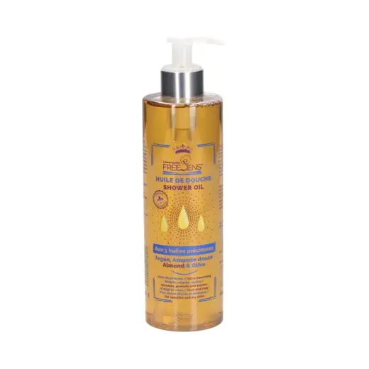 Laboratoire Freesens, Freesens, Natural Ingredients, Aromatic, Cleansing & Moisturising, Shower Oil, Body, All Skin Types, 400 ml