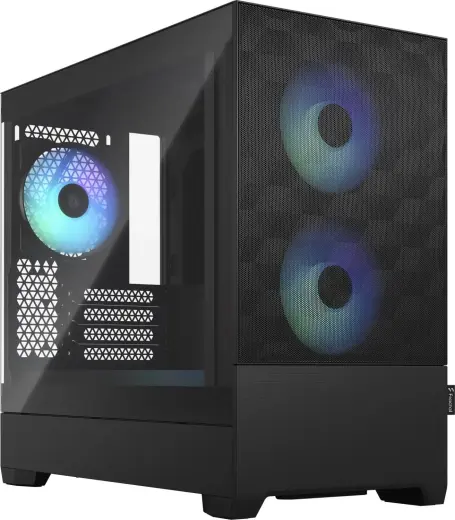 Case Pop Mini Air RGB Black TG Clear Tint