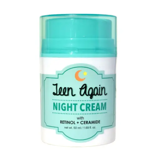 Look At Me, Teen Again, Retinol, Revitalising, Night, Cream, For Face, 50 ml