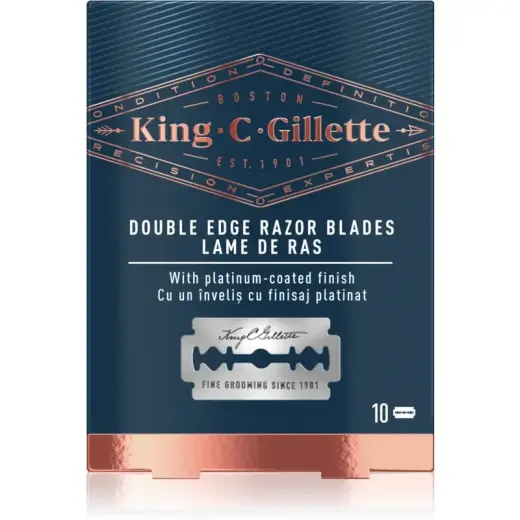 Gillette King Double Edge Razor Blades