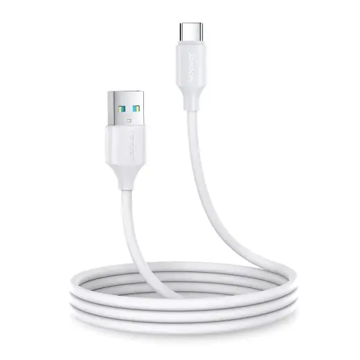 Joyroom S-UC027A9 datu pārraides un uzlādes vads | USB-A uz USB-C | 15W | 1m | balts
