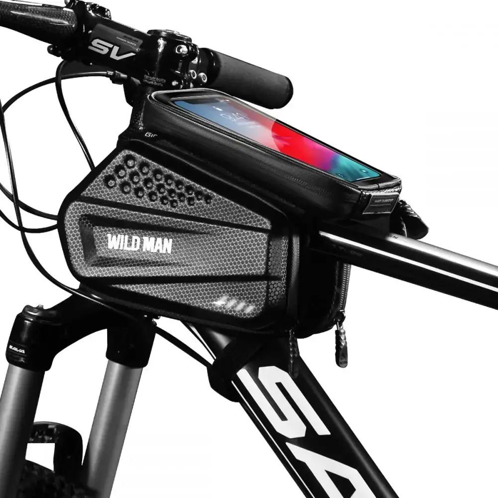 WILDMAN HARDPOUCH BIKE MOUNT PANNIER "XXL" BLACK