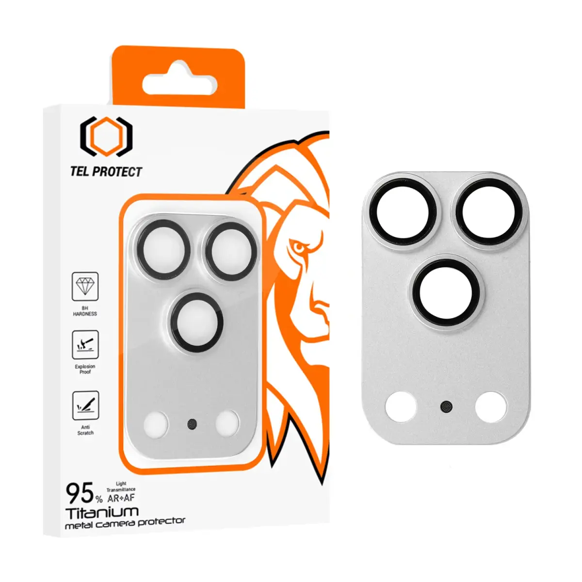 Tempered glass Tel Protect 95% AR+AF
