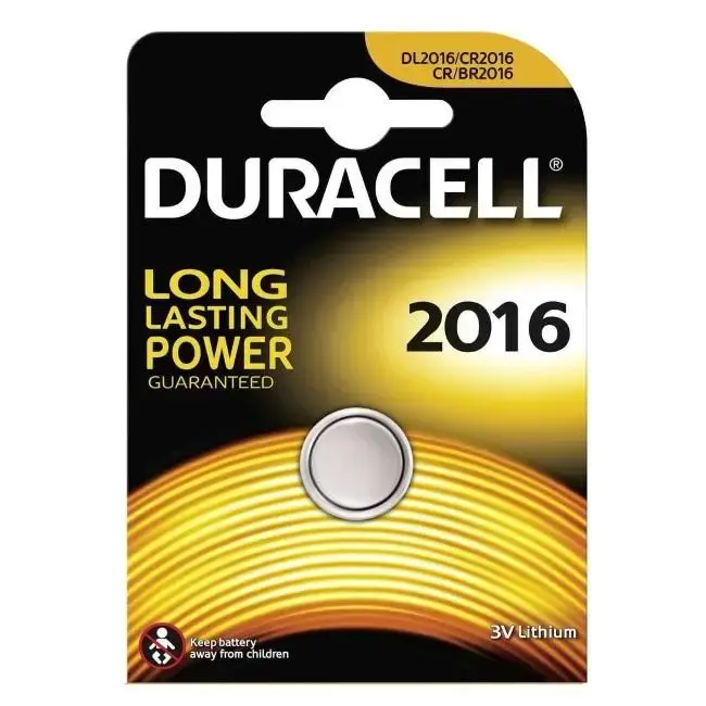 Duracell CR2016 Litija 3V Baterija
