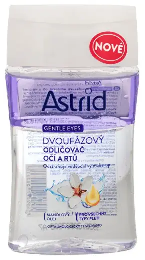 Astrid Delicate Eyes Two-phase Eye and Lip Make-up Remover 125 Ml