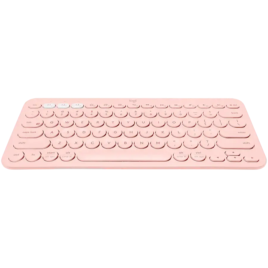 LOGITECH K380 Multi-Device Bluetooth Keyboard - ROSE - US INT'L