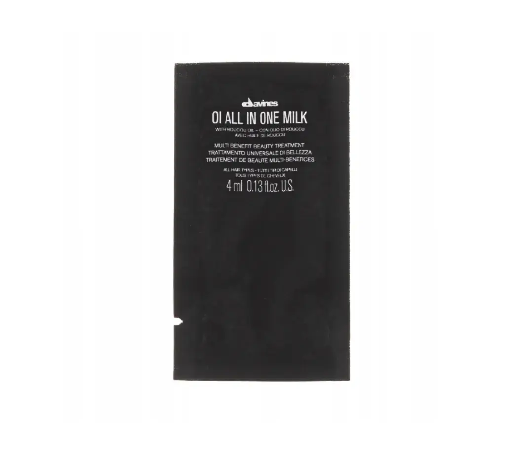 Set, Davines, Oi All In One Milk, Hair Leave-In Cream Treatment, Detangling, Hydrating, 12 pcs, 4 ml *Sample