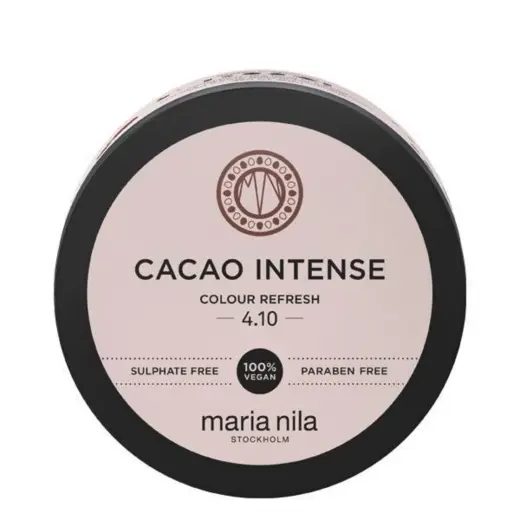 Maria Nila, Colour Refresh, Hair Colouring Cream Mask, Colour, 4.10 Cacao Intense, 100 ml