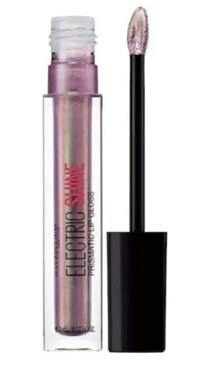 Maybelline, Electrio Shine Prismatic, Lip Gloss, 155, Moonlit Metal, 5 ml