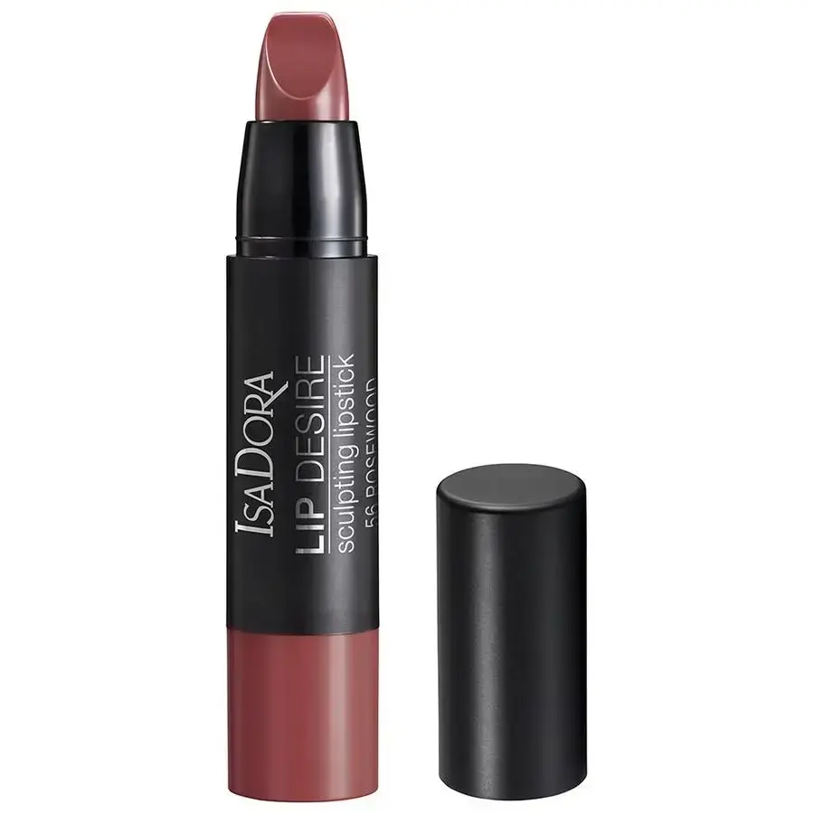 IsaDora, Lip Desire, Sculpting, Cream Lipstick, 56, Rosewood, 3.3 g