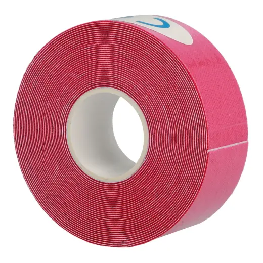 Kinesiology tape, 2,5 cm x 5 m pink