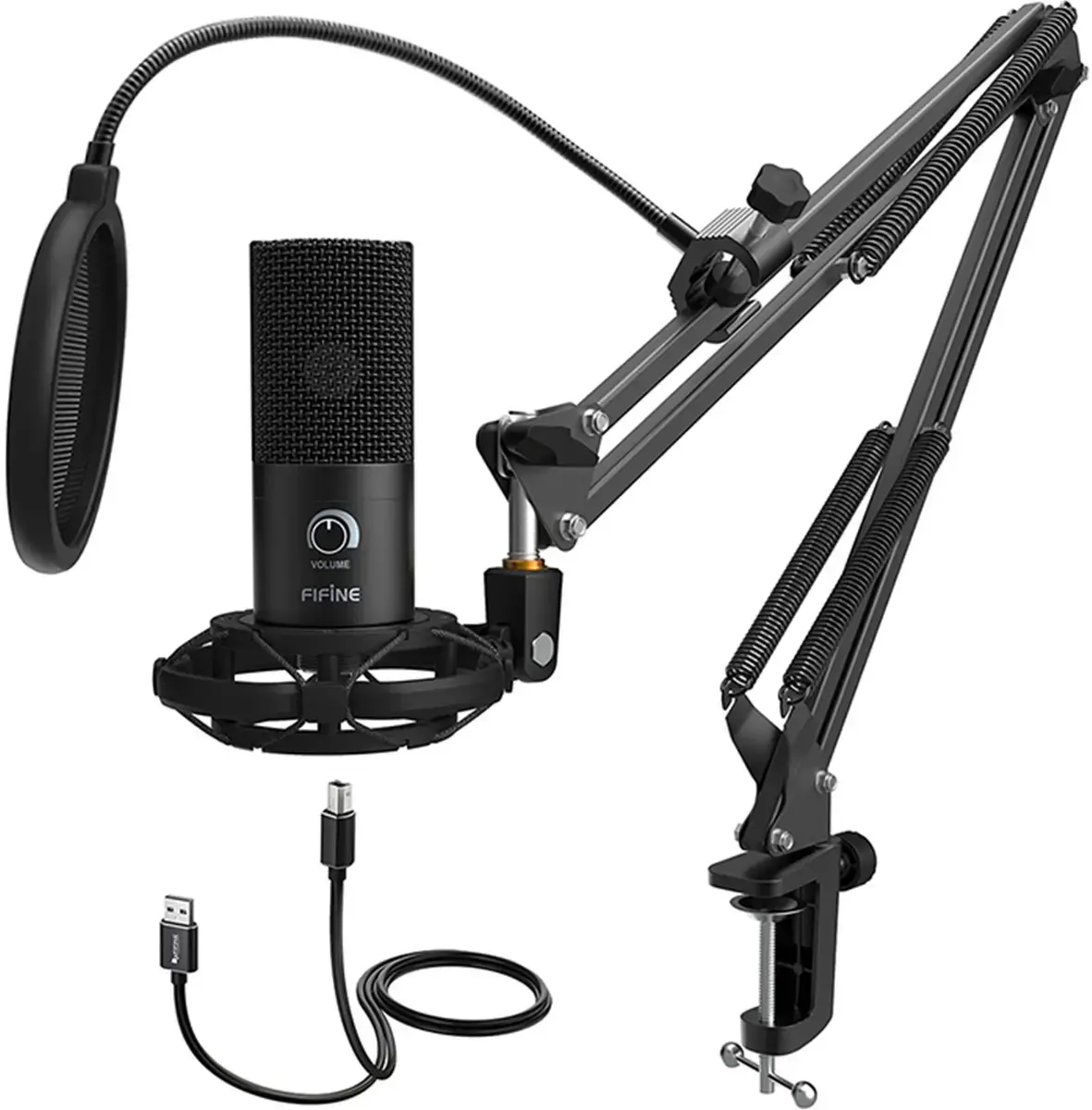 Fifine T669 studio microphone (black)