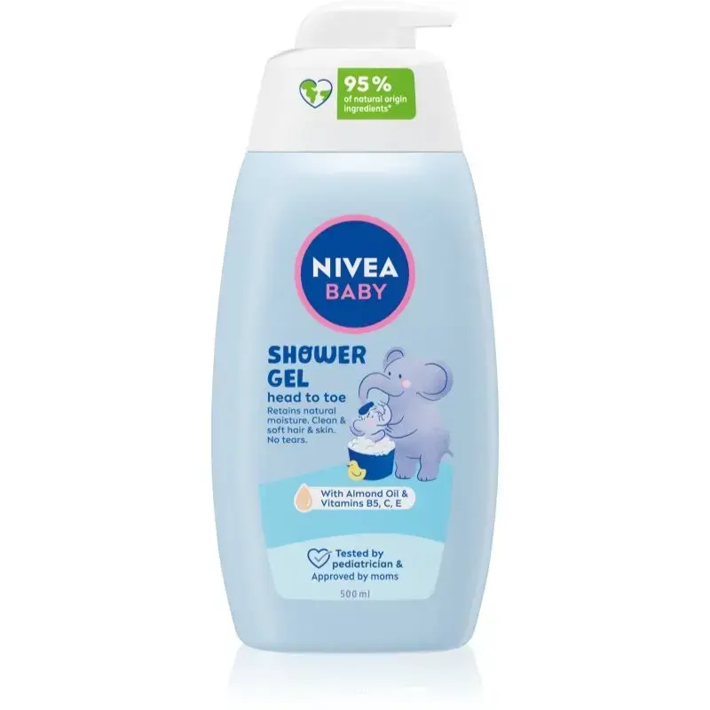 NIVEA BABY Shower Gel for Body and Hair 500 Ml