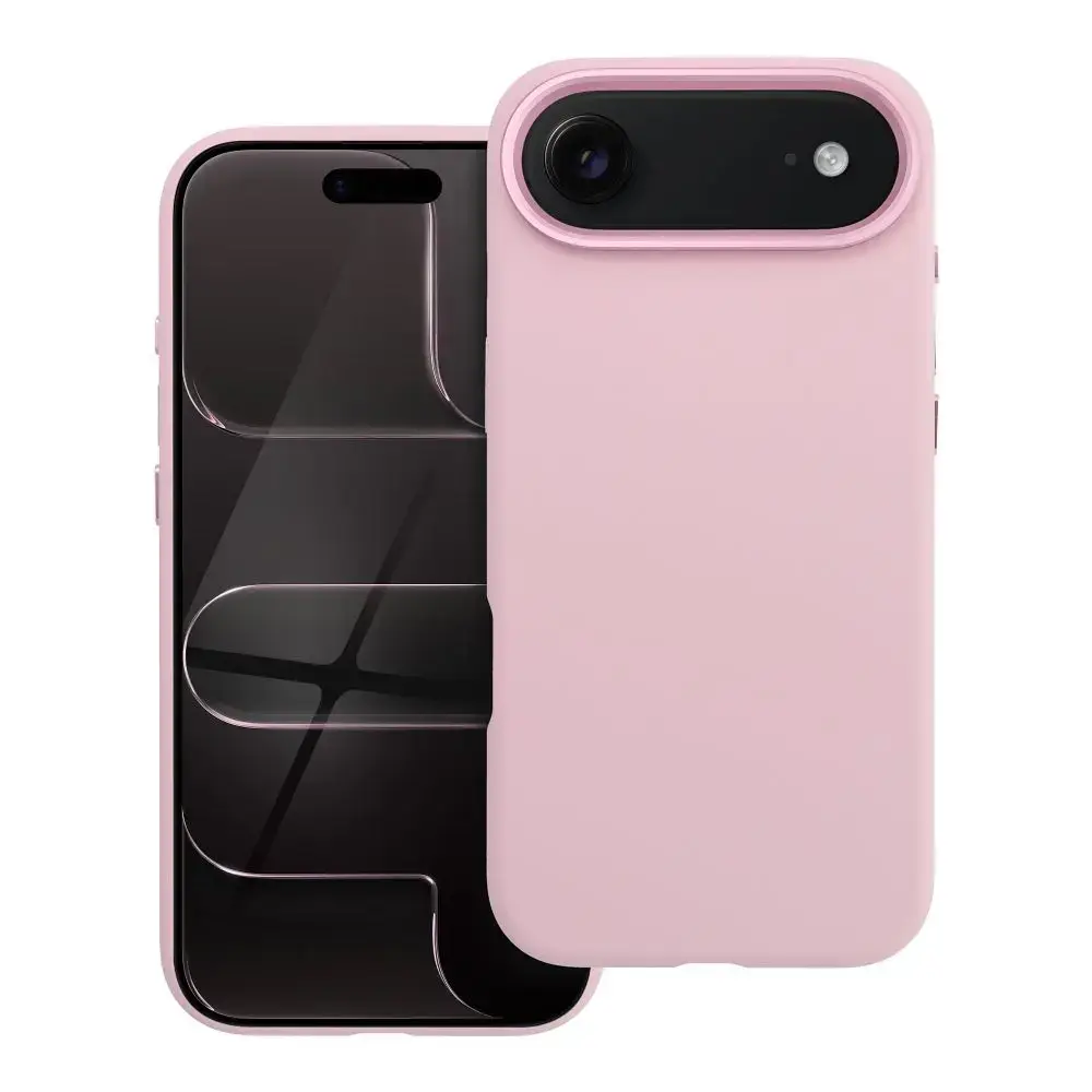 Forcell F-Protect Frame Premium maciņš ar MagSafe atbalstu telefonam iPhone 17 Air rozā