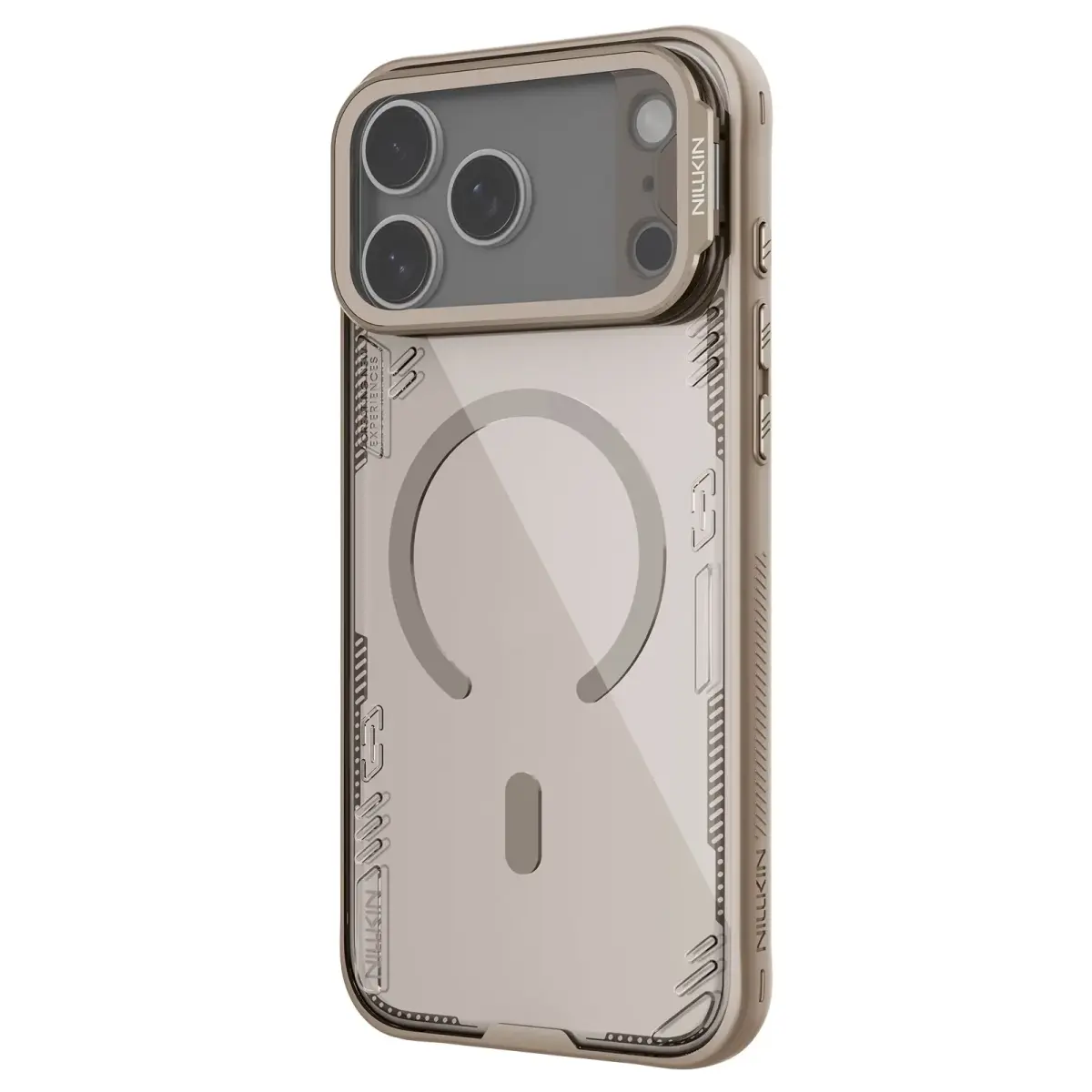 Nillkin Iceblade Prop Magnetic Cover for Apple iPhone 17 Pro Max Dune Brown