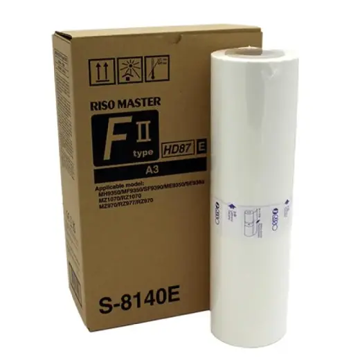 Riso Master HD A3, Type 87 (S-6872E) (S6872E) S-8140E S8140E
