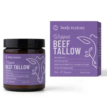 Body Restore Whipped Beef Tallow Body Cream ( Levandule ) - Tělový krém 71.0g