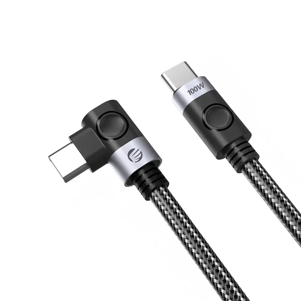 Orico C2CWT провод для передачи данных и зарядки | USB-C на USB-C | PD | 100W | 2m | чёрный