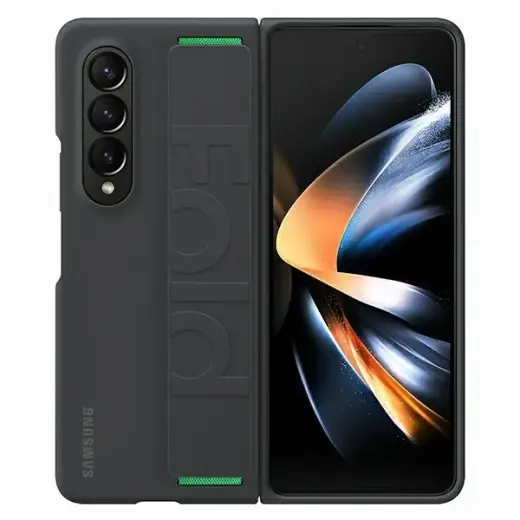 EF-GF936TBE Samsung Silicone Grip Cover for Galaxy Z Fold 4 Black