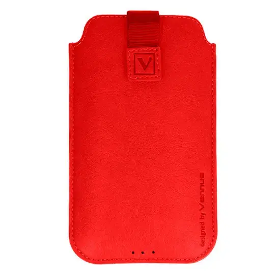 Vennus Deko Case (Size 14) for Iphone 15/15 Pro/16/16 Pro/Samsung S24/S25 RED