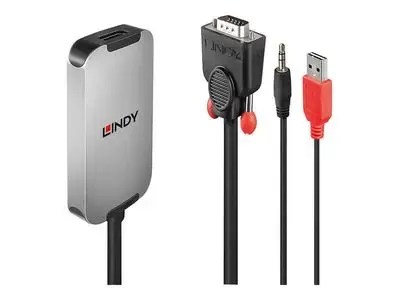 Lindy VGA to DisplayPort 1.2 Converter - DisplayPort adapter - 18 cm