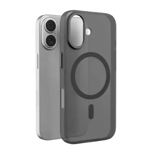 Puro Lightfeel telefoni ümbris MagSafe toega iPhone 17 läbipaistev must