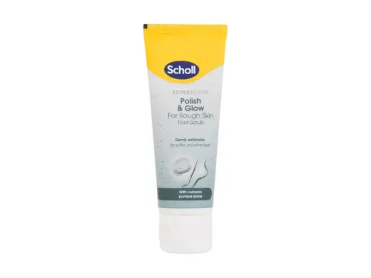Scholl Expert Care Polish & Glow Foot Scrub Foot Cream 75 ml