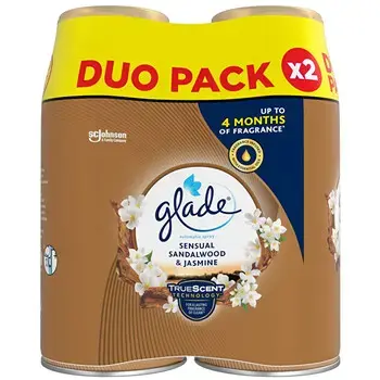 Glade Sensual Sandalwood & Jasmine Refill Duo - Sada náplní do osvěžovače vzduchu 269ml