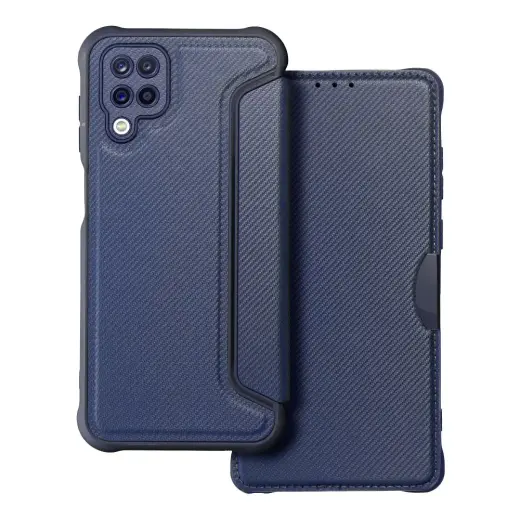 RAZOR book type phone case for Samsung Galaxy A12 (A125) | M12 (M127) blue