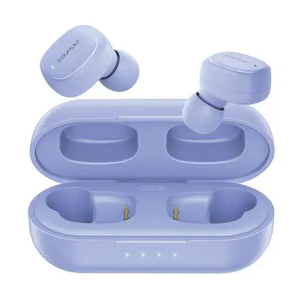 AWEI słuchawki Bluetooth 5.1 T13 Pro TWS + stacja dokująca fioletowy|purple