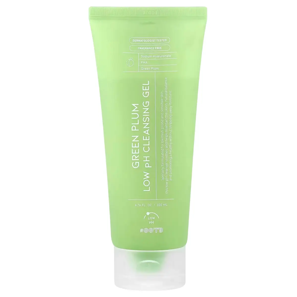 #OOTD , Green Plum, Cleansing AND Hydrating, Cleansing Gel, For Face, 200 ml