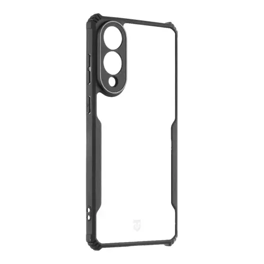 Tactical Quantum Stealth чехол для телефона для Samsung Galaxy S25 Edge прозрачный, черный