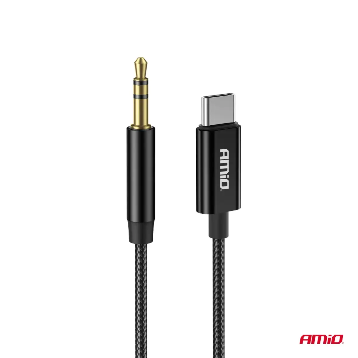Cable USB-C TO TYPE AUX Mini Jack 3.5mm 1m AMIO-04294